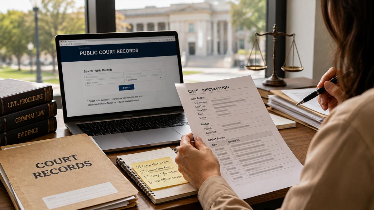 What Residents Should Know Before Searching Public Court Records