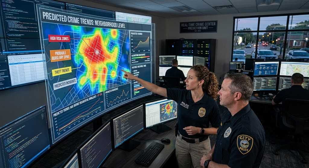 How Local Police Use Data Science to Predict Neighborhood Crime Trends