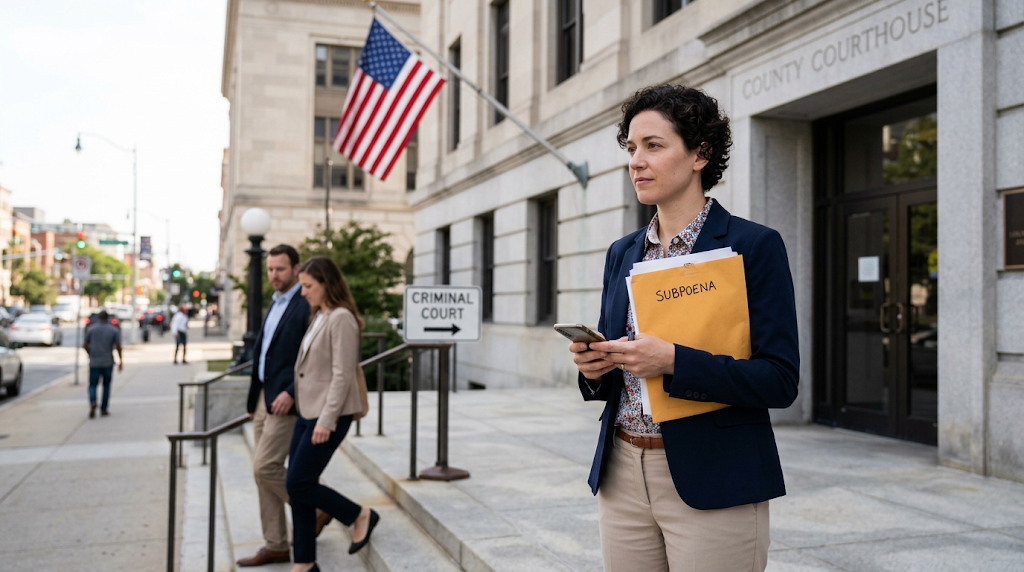 What to Expect When Subpoenaed as a Witness in a Local Criminal Trial