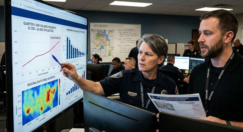 Gun Violence Projections: Analyzing Quarterly Law Enforcement Data